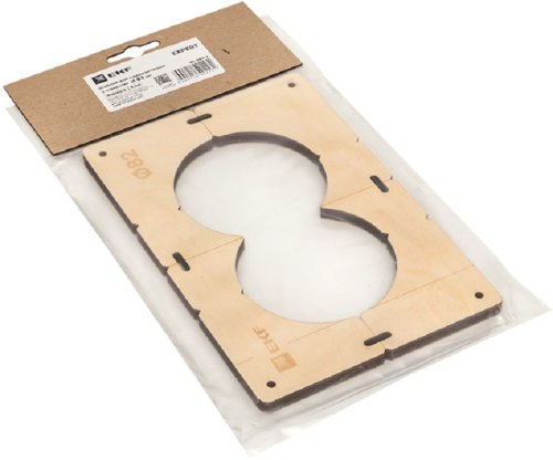 Шаблон для подрозетников EKF Expert на 2 отверстия 82мм фото Шаблон для подрозетников EKF Expert на 2 отверстия 82мм картинка